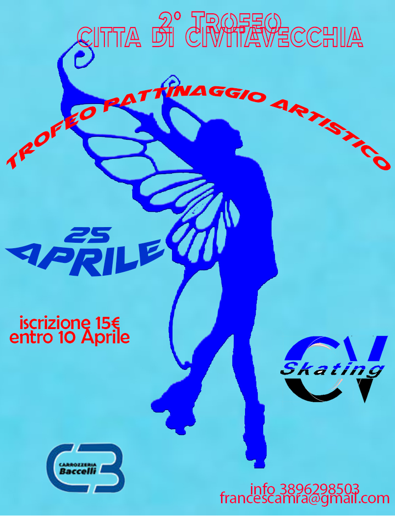 Pattinaggio artistico, trionfo di entusiasmo per il 2° Trofeo Città di Civitavecchia organizzato dalla Cv Skating